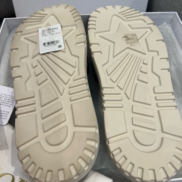 Price Firm NEW Christian Dior DWAY Blue Toile de Jouy Slide Sandals - Picture 9 of 15